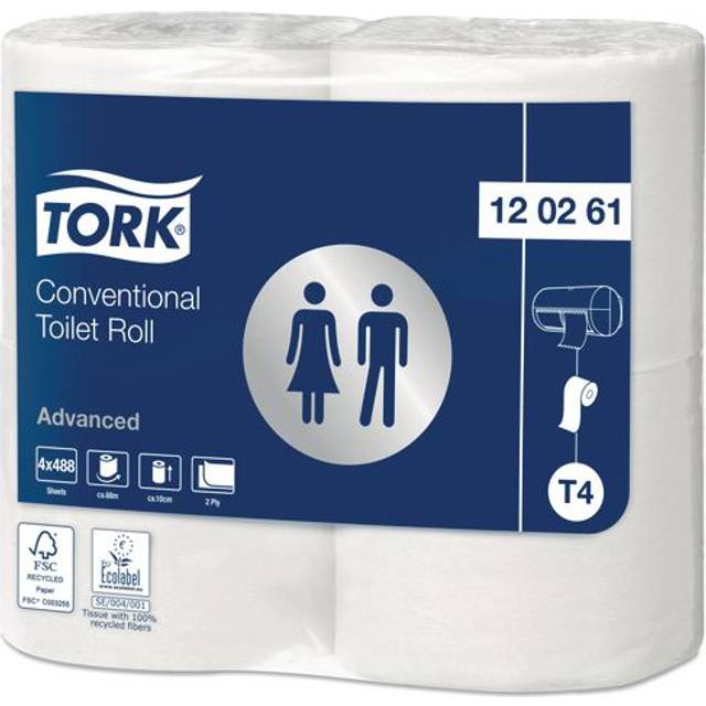 Toalettpapper T4 Adv. 61,6 4rl