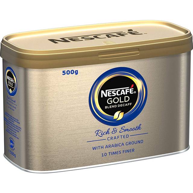 Nescafé Decaffeinated Instant Coffee Tin Gold Blend Rich & Smooth 500 g