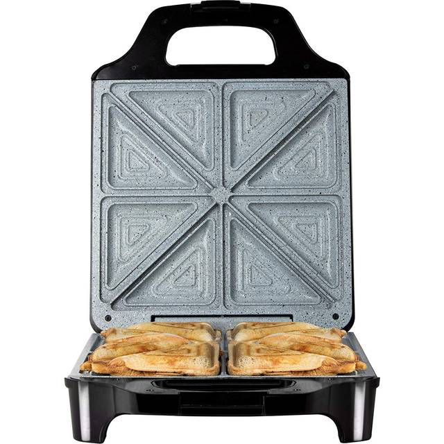 Tower T27021 4-Slice Deep Fill Sandwich Maker, 1600 W, Black