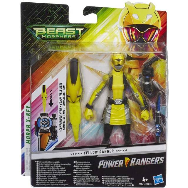 Hasbro Power Rangers Beast Morphers Yellow Ranger E5943