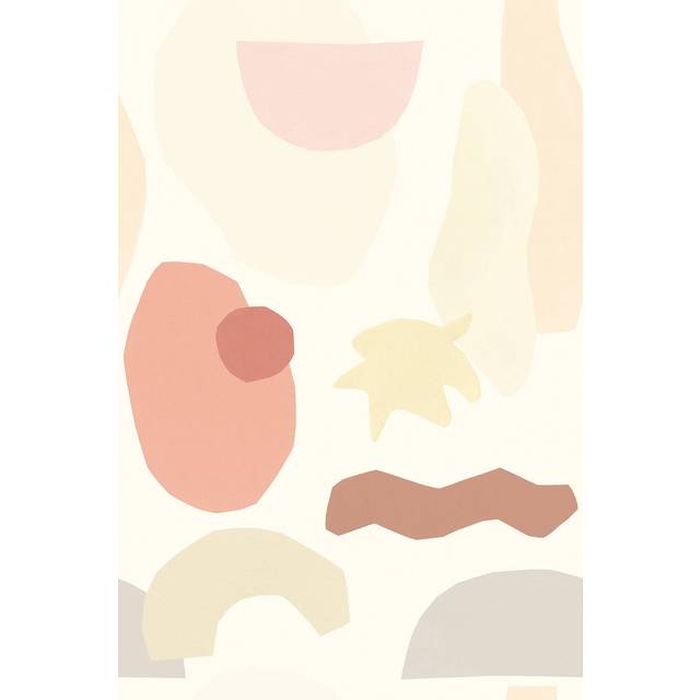 Wandbild Shapes von Eijffinger - 399125 - multicolour/cream
