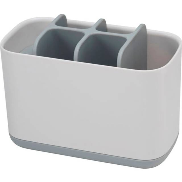 EasyStore Large Toothbrush Holder Light Grey (*)