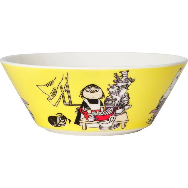 Moomin Arabia - Mumin Skål 15 cm Misan Gul - Serveringsskålar - Tove Jansson - Porslin