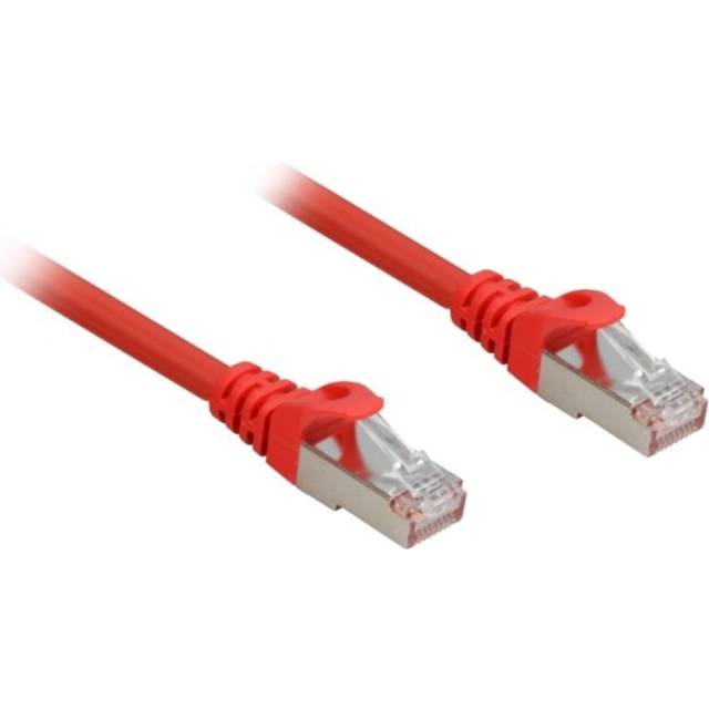 Sharkoon RJ45-RJ45 S/FTP Cat6a 0.2m