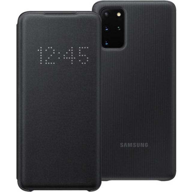 Official samsung galaxy s20+ plus led view cover case white - ef-ng985pwegeu