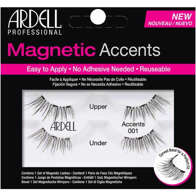 Ardell Magnetic Lashes Accents 001 False Eyelashes Black
