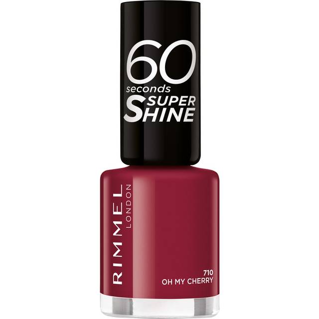 Rimmel 60 Seconds Super Shine Nail Polish Oh My Cherry 8ml