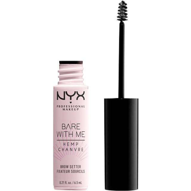 NYX Professional Makeup Bare with Me Hemp Brow Setter, for Eyebrow Shaping, Soft to Firm Hold, Conditioning Hemp Seed Oil, Clear Finish