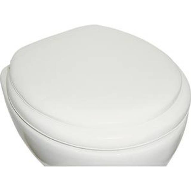 ADOB  soft toilet seat, padded, white, 43002