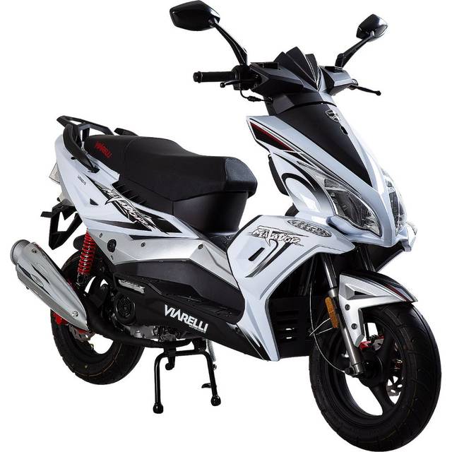 Moped Viarelli Matador mattsvart 45 km/h Klass 1