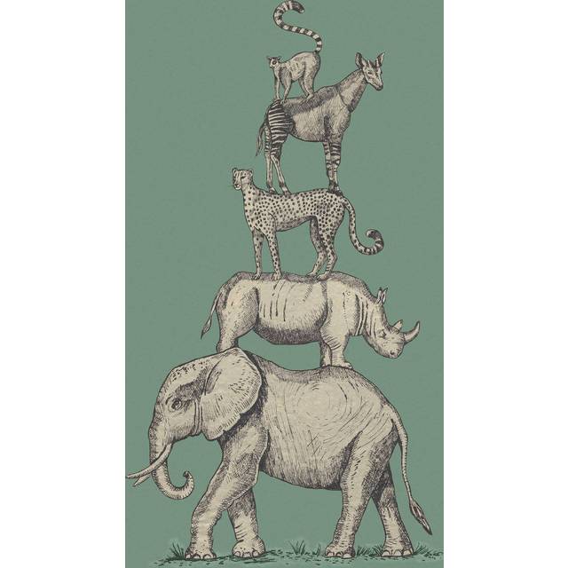 Wandbild Safari Stack von Eijffinger - 399113 - green