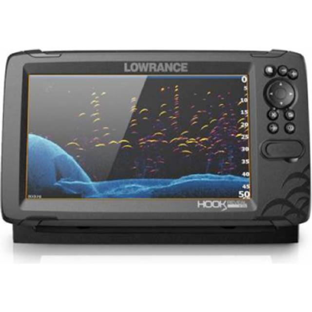 Lowrance Hook Reveal 9 TripleShot Ekolod med CHIRP, SideScan & DownScan