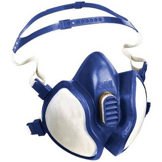 3M Halvmask underhållsfri återanvändbar, FFABE1P3 R D-filter, 4277+