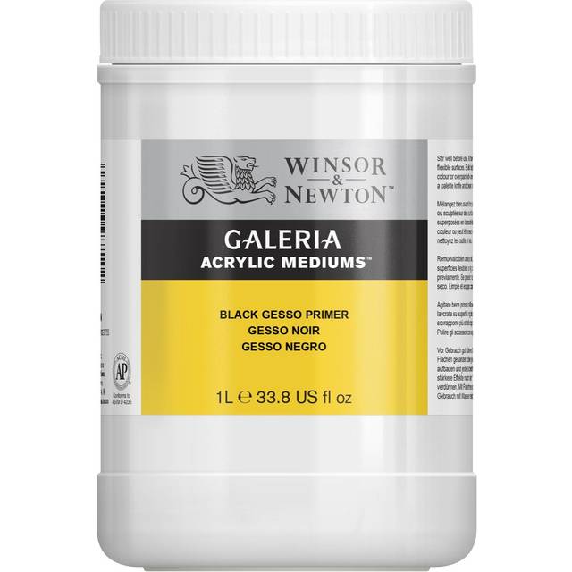 Winsor & Newton Galeria Acrylic Additive Gesso 1 Litre Black