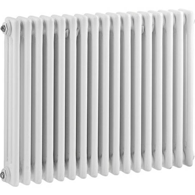 Hudson Reed Colosseum 3-Column Horizontal Radiator 600mm H x 999mm W - White