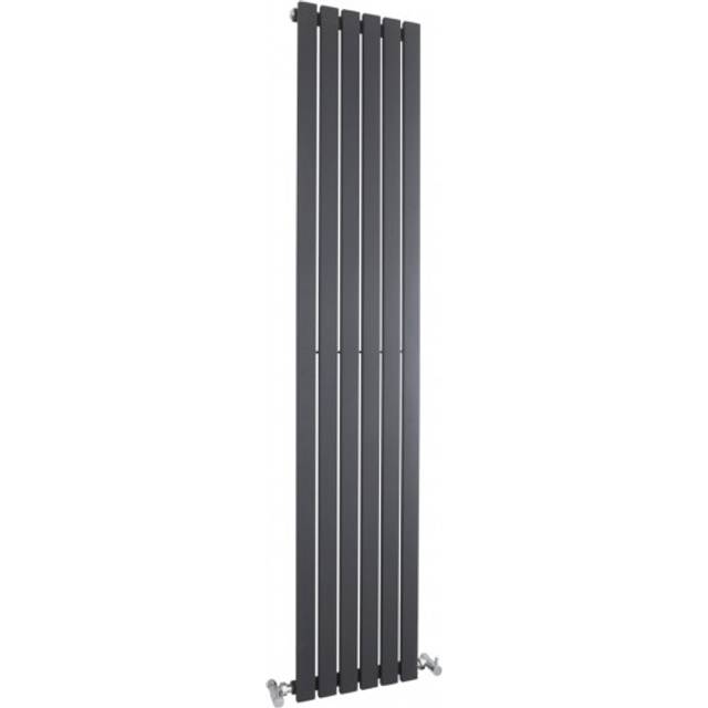Nuie Sloane Single Panel Radiator 1800 X 354Mm Anthracite, Grey