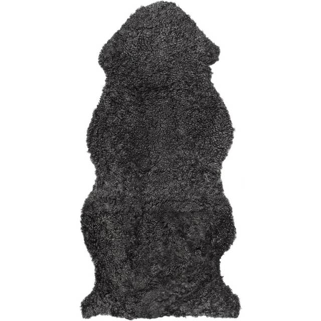 Skinnwille, Curly fårskinn 1,5 Dark Grey