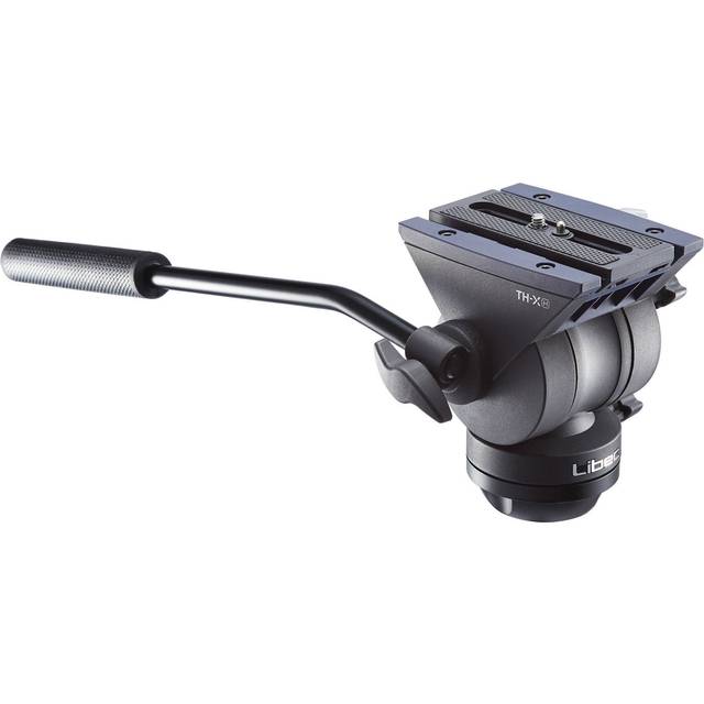 H Single Head Professional Entry Model Detachable Plate Slide Plate 65mm Diameter Half Ball Head Free Head Japanese Brand Case Included Video Shooting black