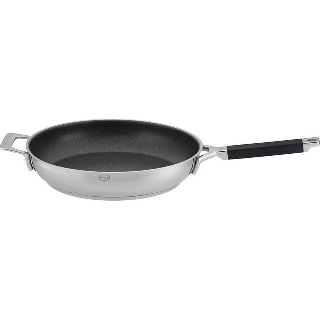 Rosle Silence Stainless Steel Frying Pan in Silver