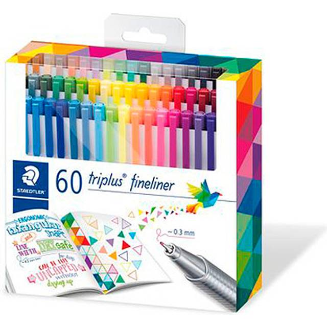 Staedtler Triplus Fineliners Pack of 60 Assorted, none