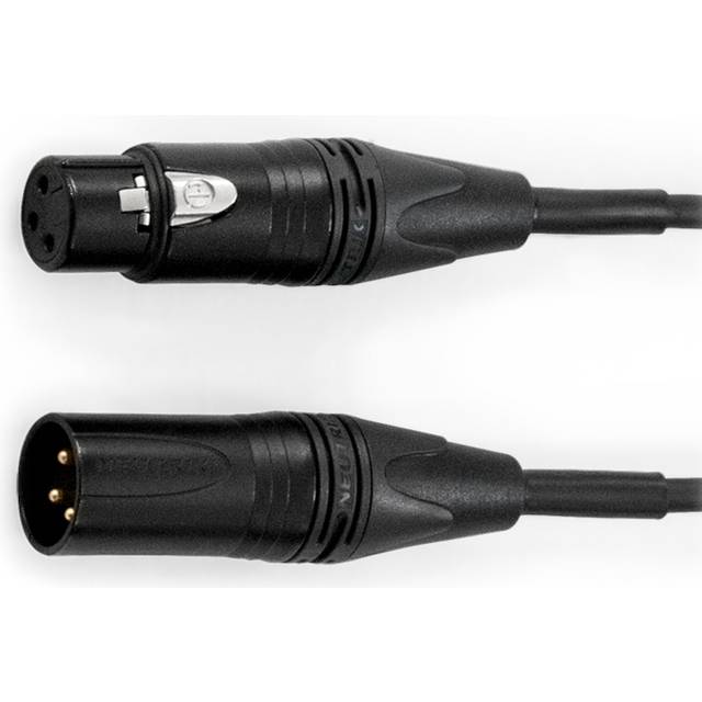 AMP PM-9/8 - 8m XLR/XLR-kabel med Neutrik-kontakter