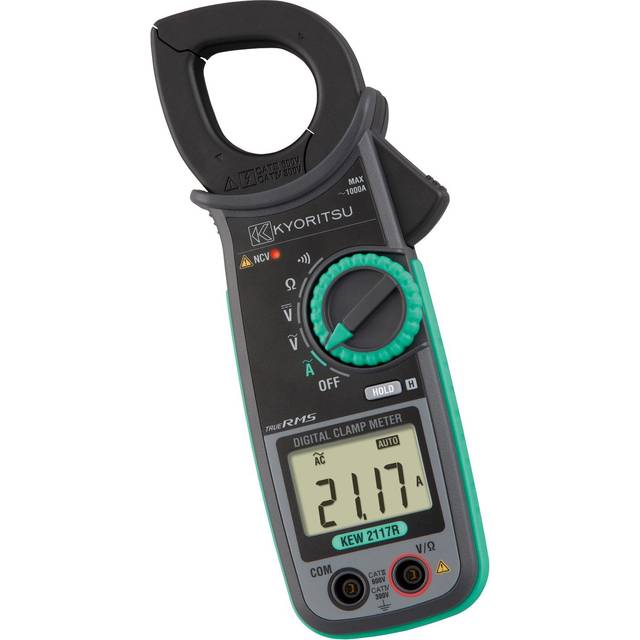 Kyoritsu KEW-2117R Clamp Meter Digital CAT IV 300V CAT III 600V Co...