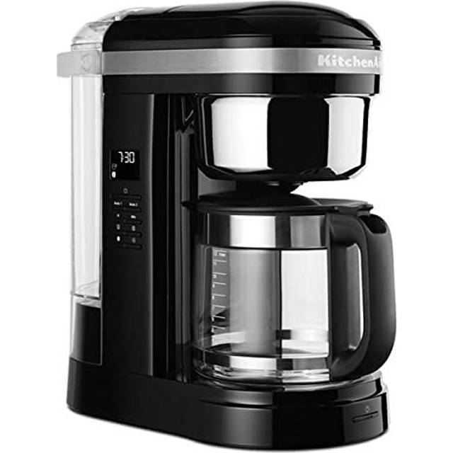 KitchenAid Classic 12 Cup Drip Coffee Maker - Onyx Black (1.7L)