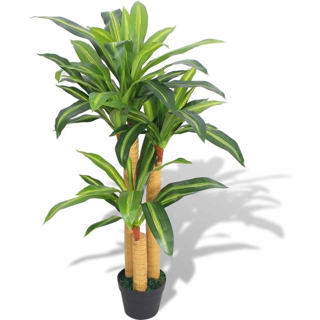 Konstväxt Dracena med kruka 100 cm grön