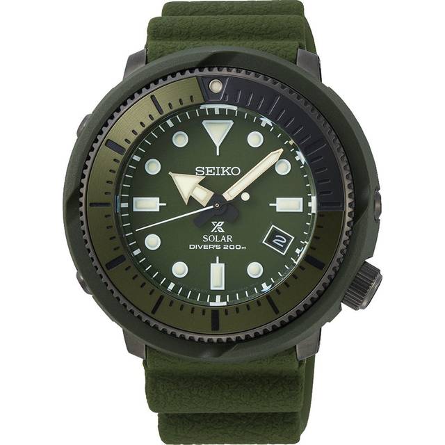 Seiko Watch Prospex Street Series Solar Diver Green - Green