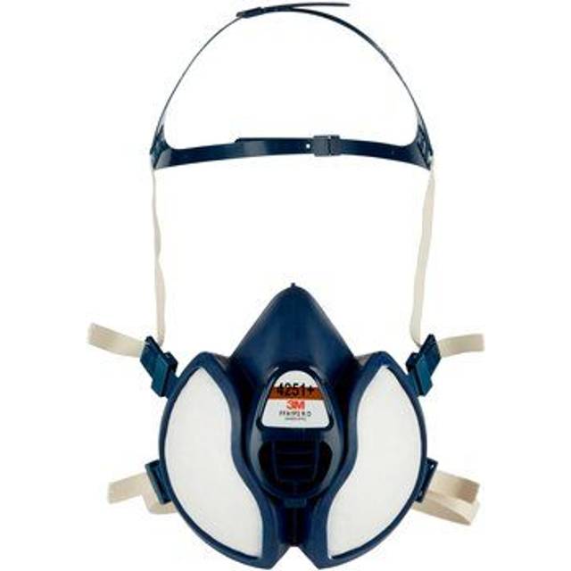 3M Maintenance Free Half Mask, FFA1P2 R D Filters, 4251+