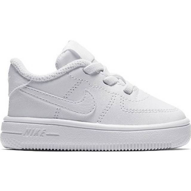 Nike Childrens Unisex Force 1 '18 White Kids Trainers Leather - Size UK 2.5 Infant