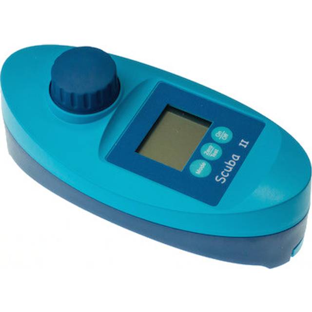 SCUBA 2, digital pooltestare klor/pH/alkalinitet/cyanursyra