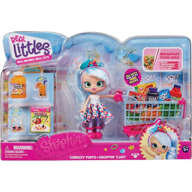 Shopkins Real Littles Mini Packs Trolley & Shoppie