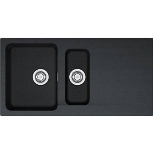 Franke OID651 CB Orion Tectonite 1.5 Bowl Sink - CARBON BLACK