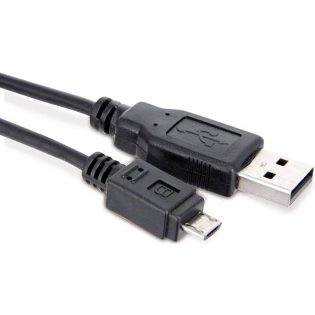 Goobay 96191 Micro USB-kabel 2.0, för smartphones, kameror, MP3-spelare etc. 0,3 meter, vit