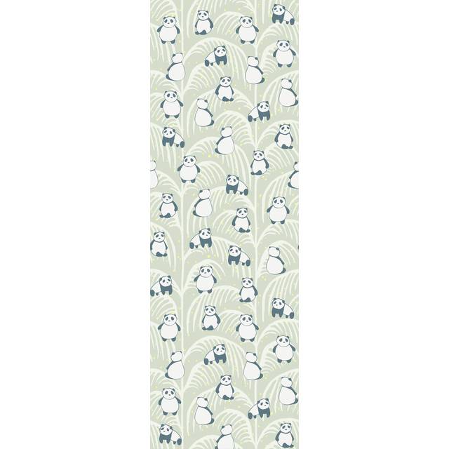 Wandbild Panda Palm von Eijffinger - 399120 - green/light green