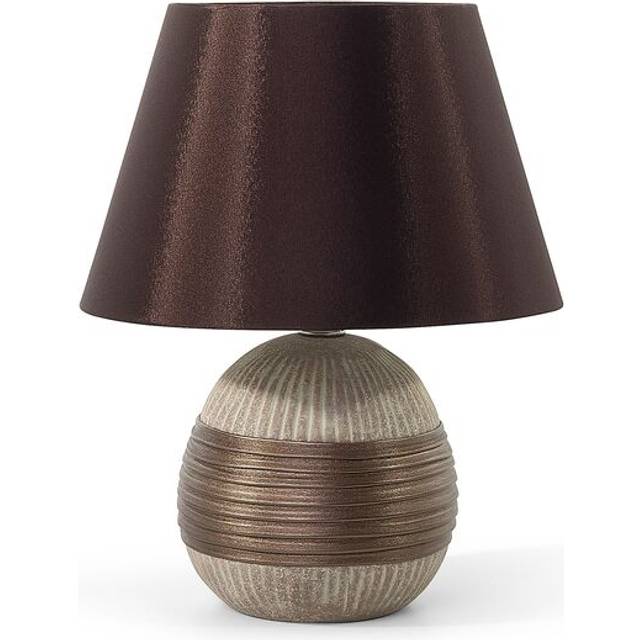 Table Lamp SADO Porcelain Brown