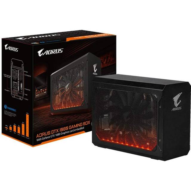 Gigabyte Nvidia AORUS GTX 1080 Gaming Box Extern Tbolt Grafikkort - Svart