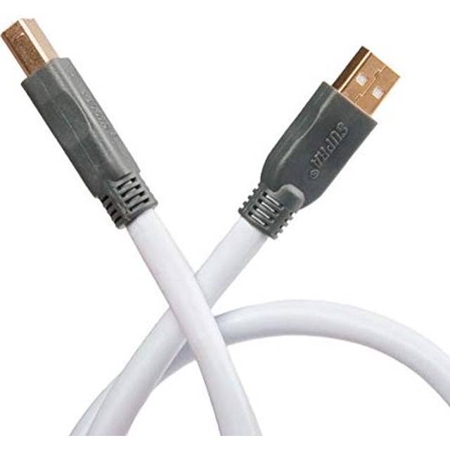 Supra USB 2.0 A-B, USB-kabel 3 meter