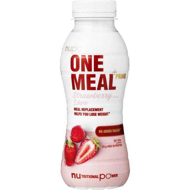 Nupo One Meal +Prime Shake – Strawberry Love (330ml)