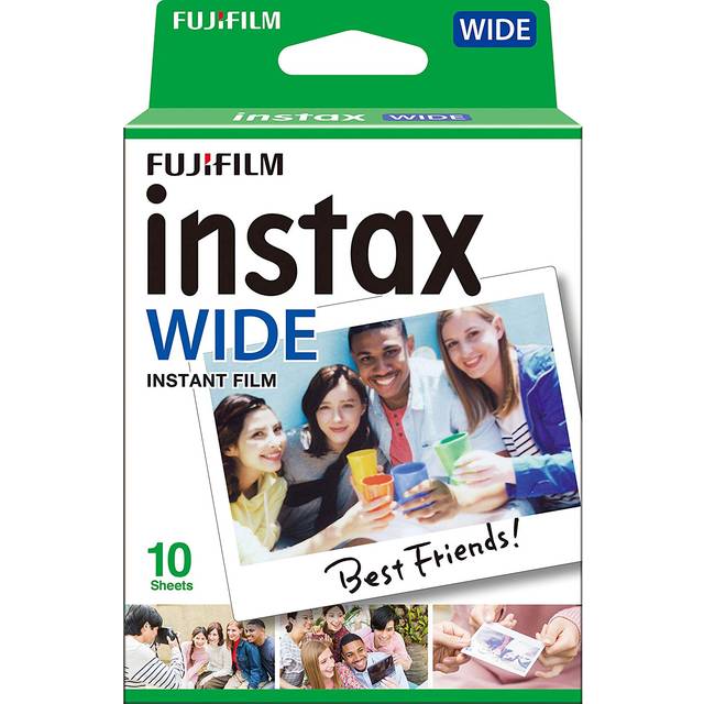 instax Wide Film White Border, 10 Shot Pack