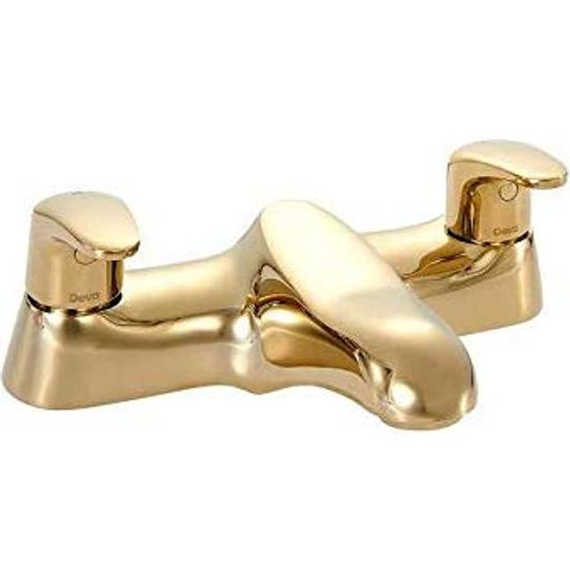 Deva Adore Gold Bath Mounted Bath Filler Mixer Tap ADORE108/501