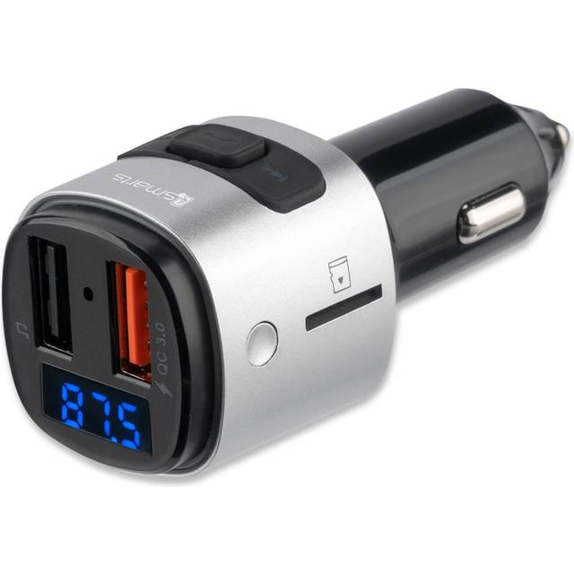 4Smarts Bluetooth FM-sändare med billaddare/handsfree/multimediaingång