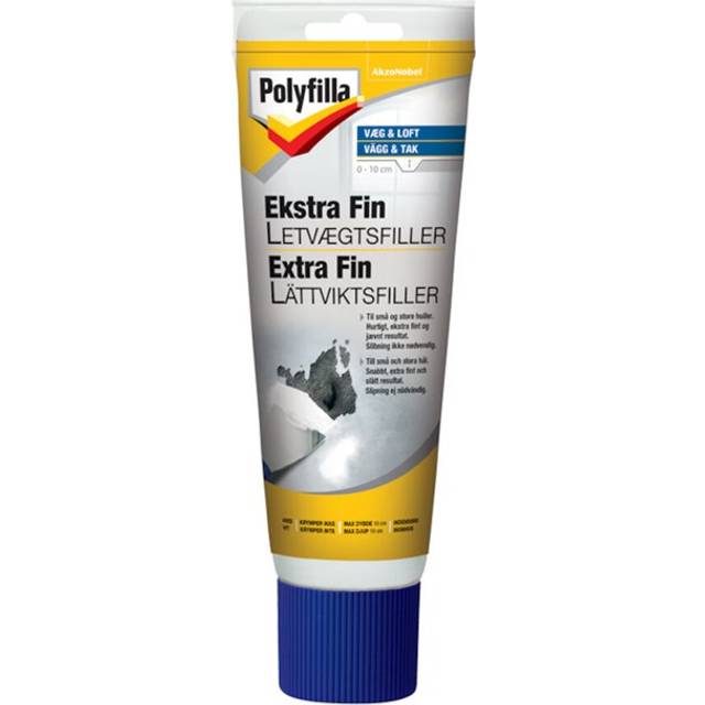 Polyfilla Ekstra Fin Letvægtsfiller - 200 ML
