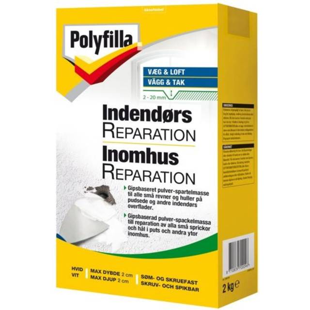 Polyfilla indendørs reparation 2 kg
