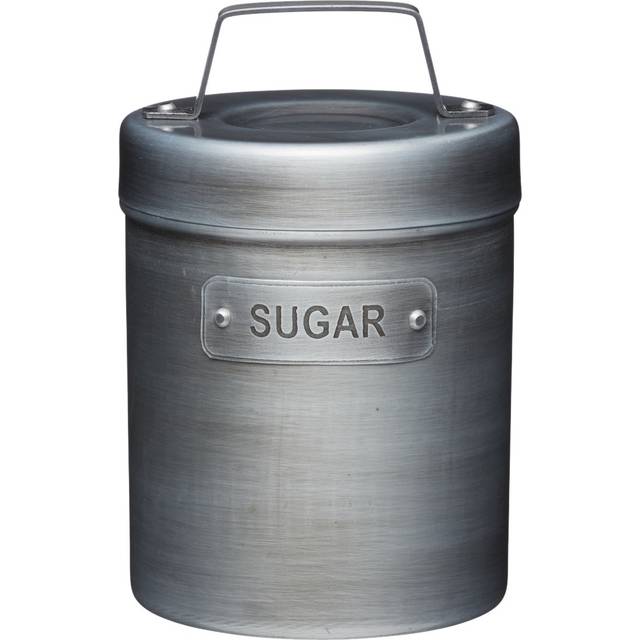 Industrial Kitchen 1000ml &#34;Sugar&#34; Jar - Grey (1,000ml)