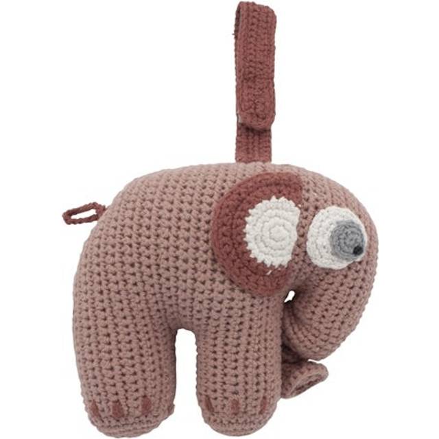 Sebra Crocheted Music Turkey Elephant Fanto - gavehylden.dk