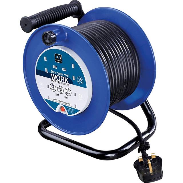 Masterplug LDCC3013/4BL/MP Extension Reel 30 Metre 13A