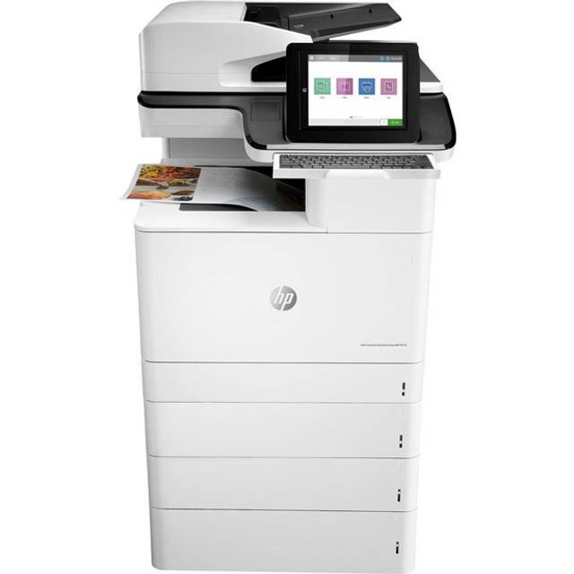 HP LaserJet Enterprise Flow MFP M776z (A3) - Multifunktionsskrivare - färg - laser - 297 x 864 mm (original) - A4/Legal (media) - upp till 45 sidor/minut (kopiering) - upp till 45 sidor/minut (utskrift) - 2300 ark - 33.6 Kbps - USB 2.0, Gigabit LAN, Wi-Fi