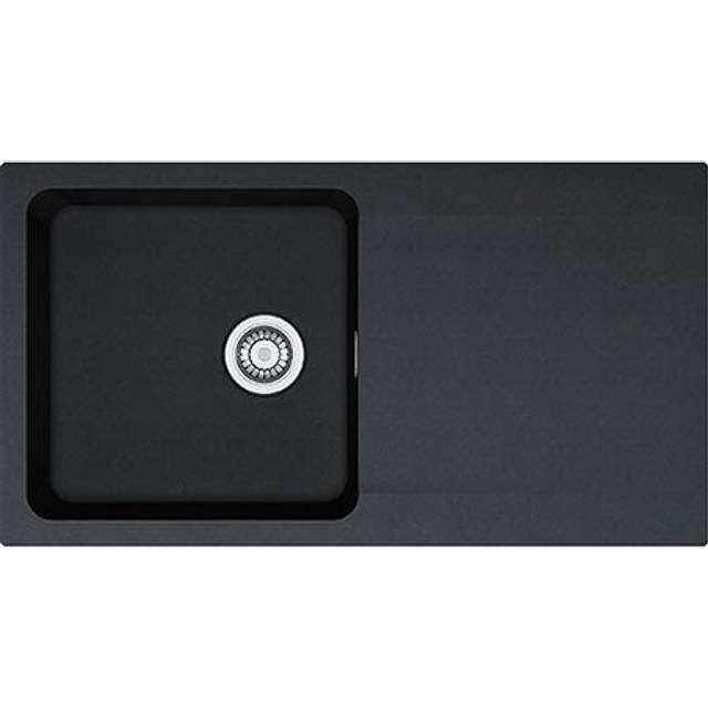 Franke OID611-94 CB Orion Tectonite Single Bowl Sink - CARBON BLACK